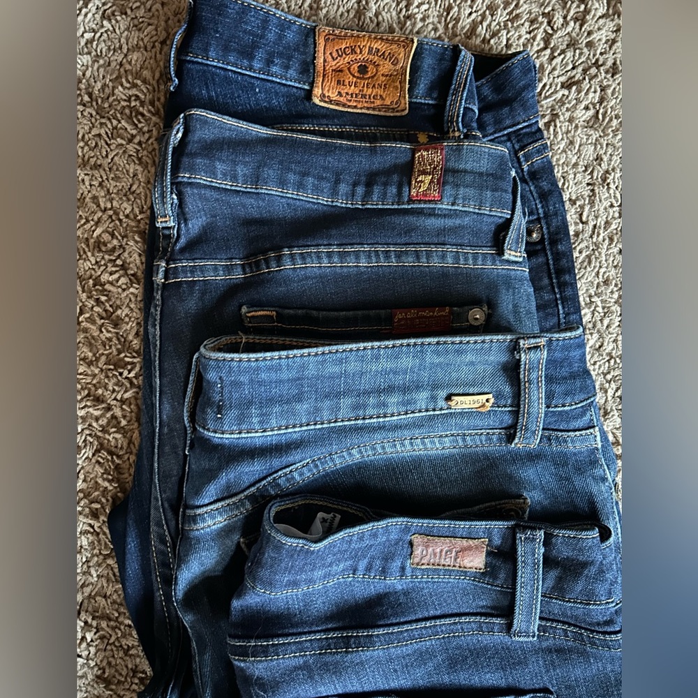 Lucky Brand, Seven’s, DL1961 Jeans, Paige, All Jeans size 27! Selling as bundle.